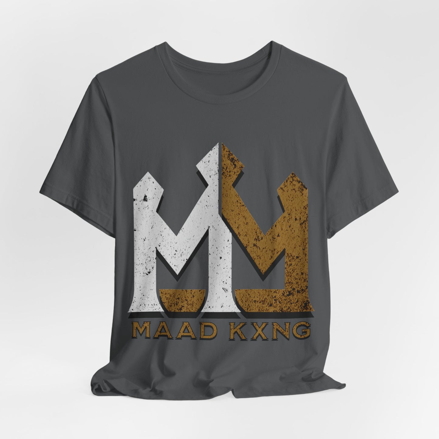MAAD KXNG Distressed Logo T-Shirt