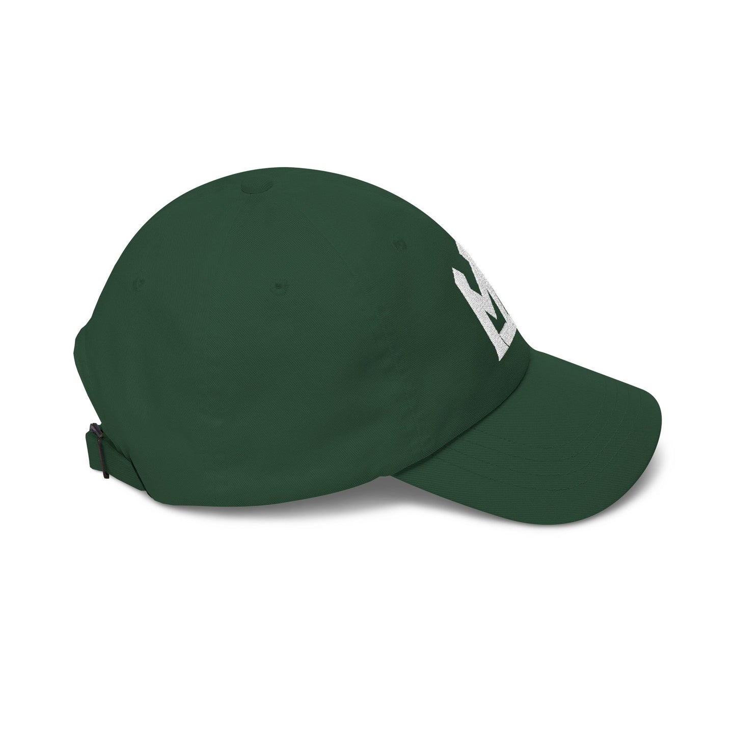 Dad Cap with White Crown Logo — Classic Baseball Hat for Men & Women