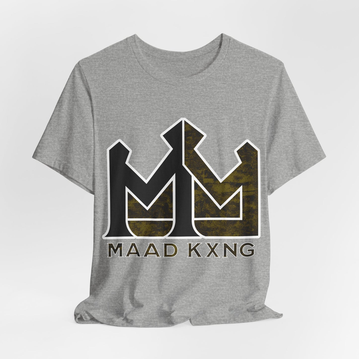 Maad Kxng Crown Graphic Tee — Urban Streetwear Logo T-Shirt
