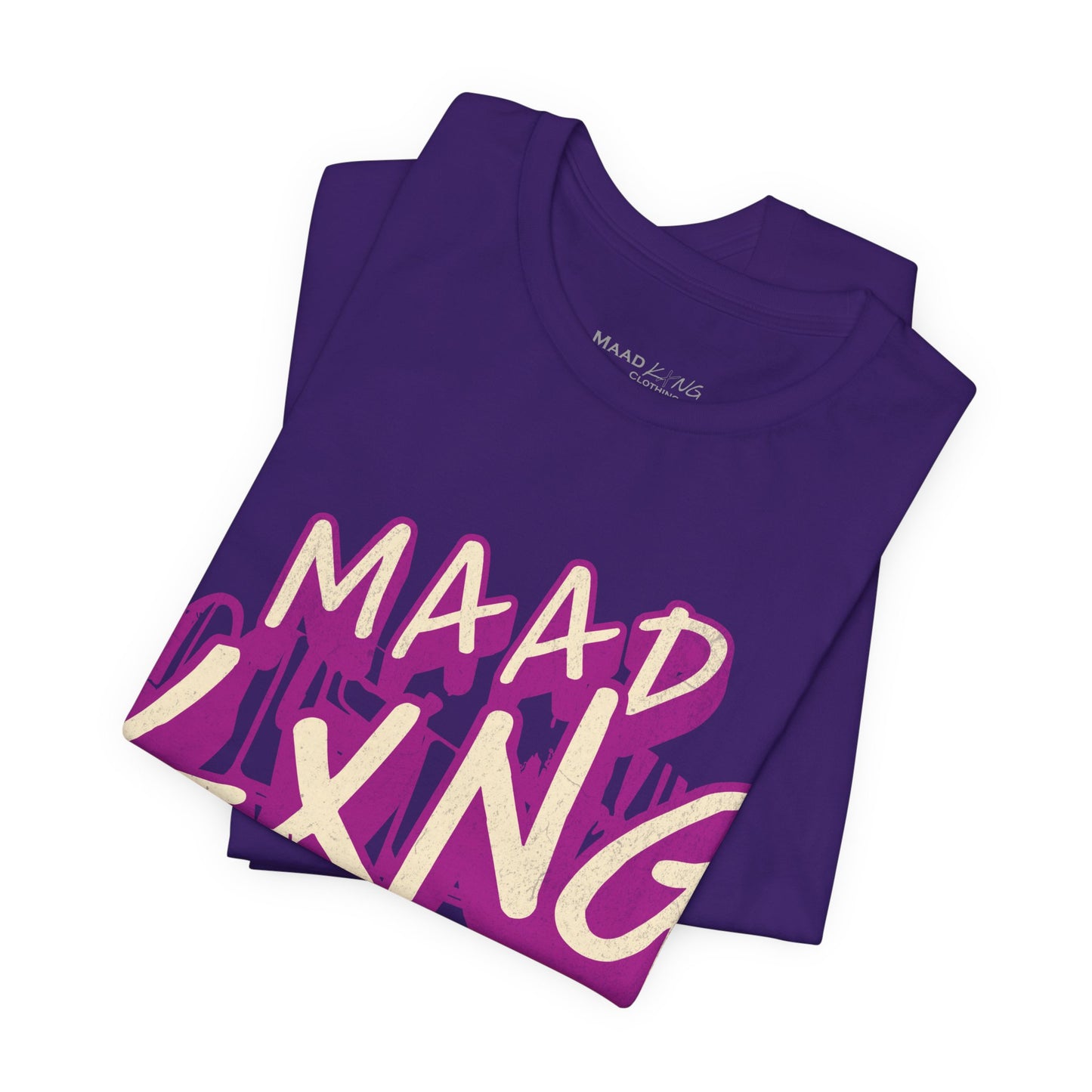 Graffiti "Maad Kxng" Graphic Tee — Urban Streetwear Drip