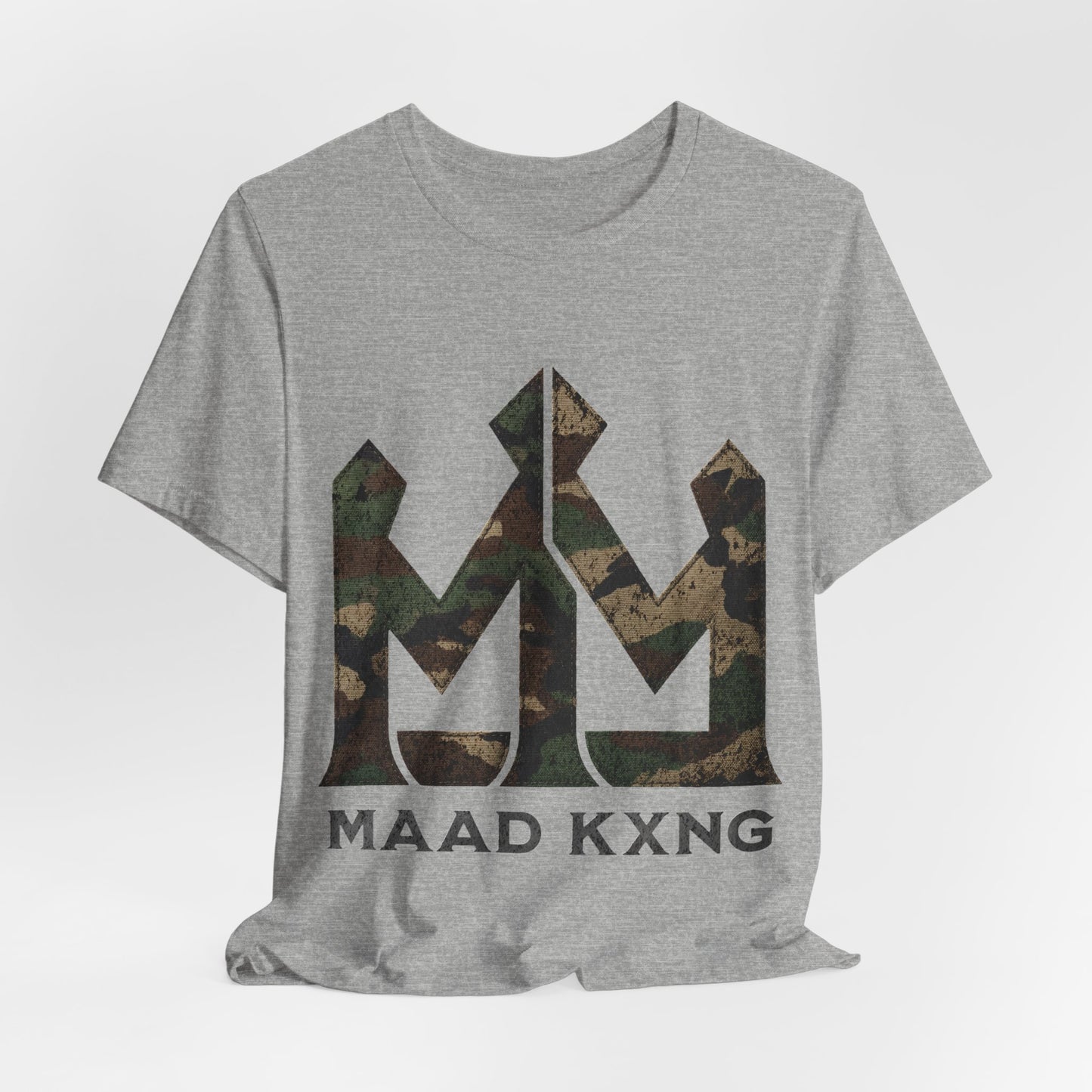 Camo Krown T‑Shirt — MAAD KXNG Graphic Tee