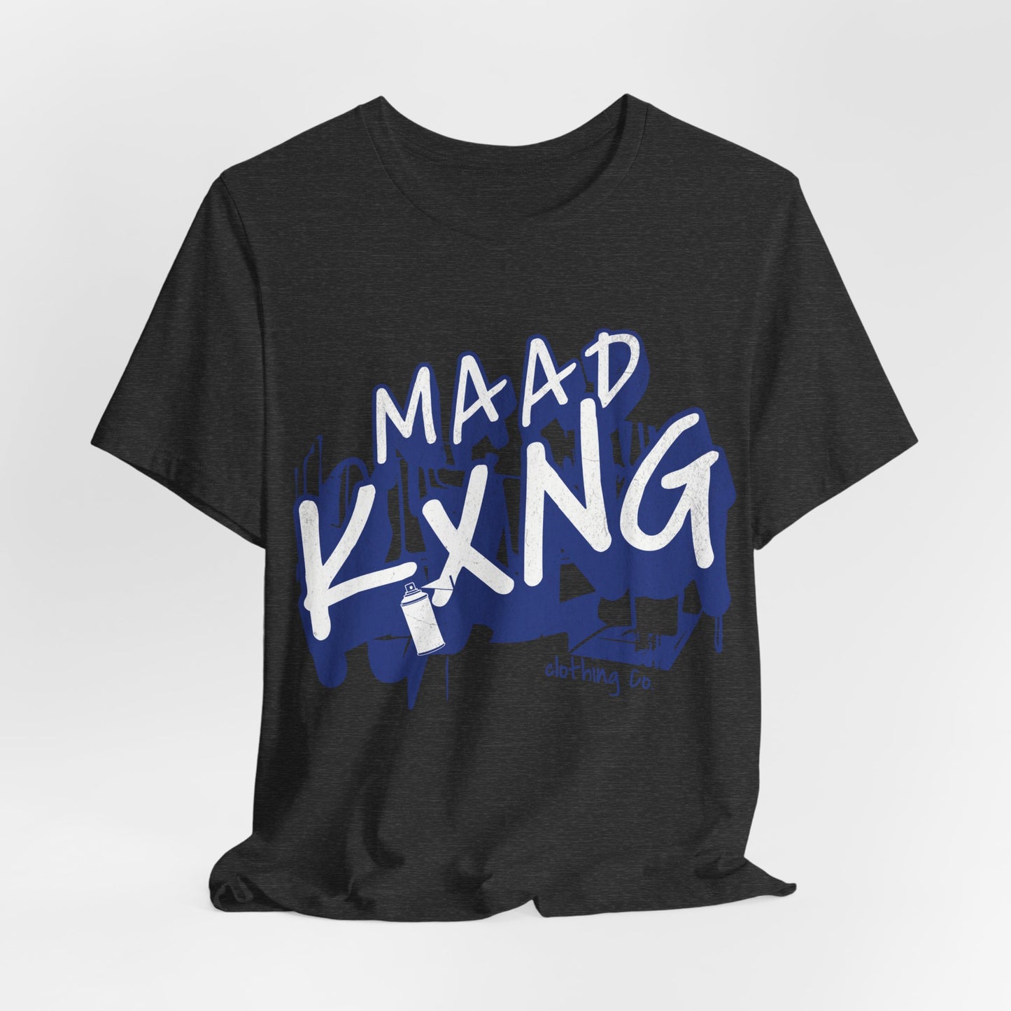 Graffiti "Maad Kxng" Graphic Tee — Urban Streetwear Drip