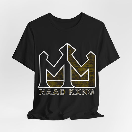 Maad Kxng Crown Graphic Tee — Urban Streetwear Logo T-Shirt