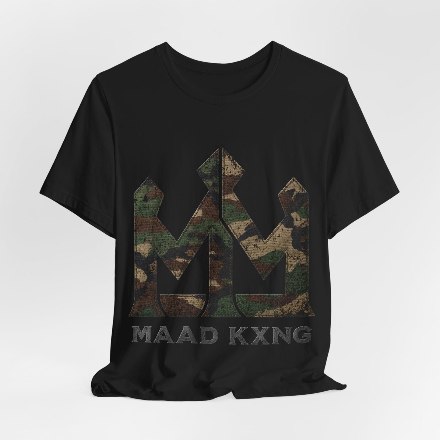 Camo Krown T‑Shirt — MAAD KXNG Graphic Tee
