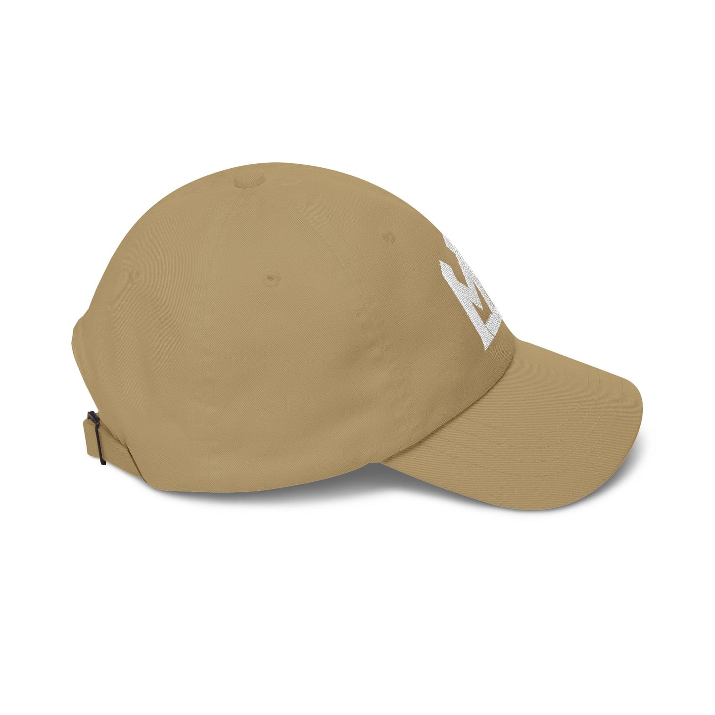 Dad Cap with White Crown Logo — Classic Baseball Hat for Men & Women