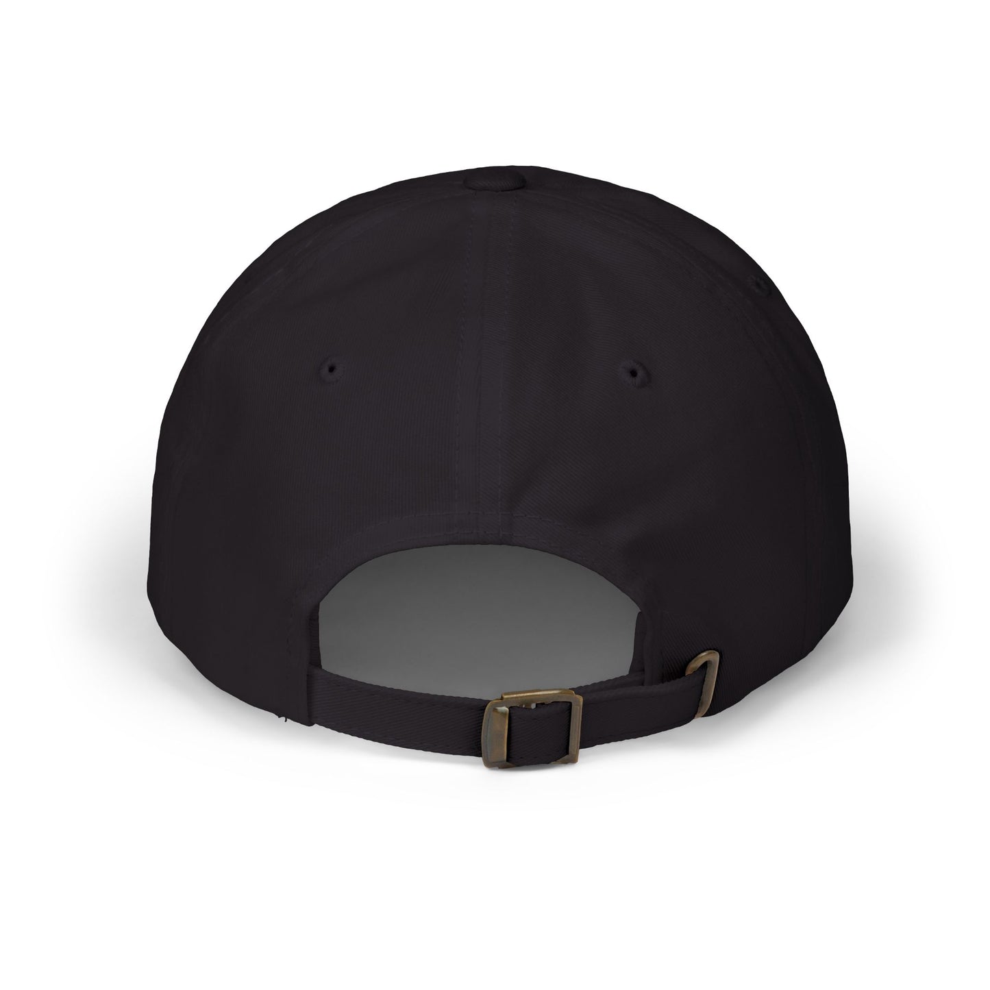 Dad Cap with White Crown Logo — Classic Baseball Hat for Men & Women