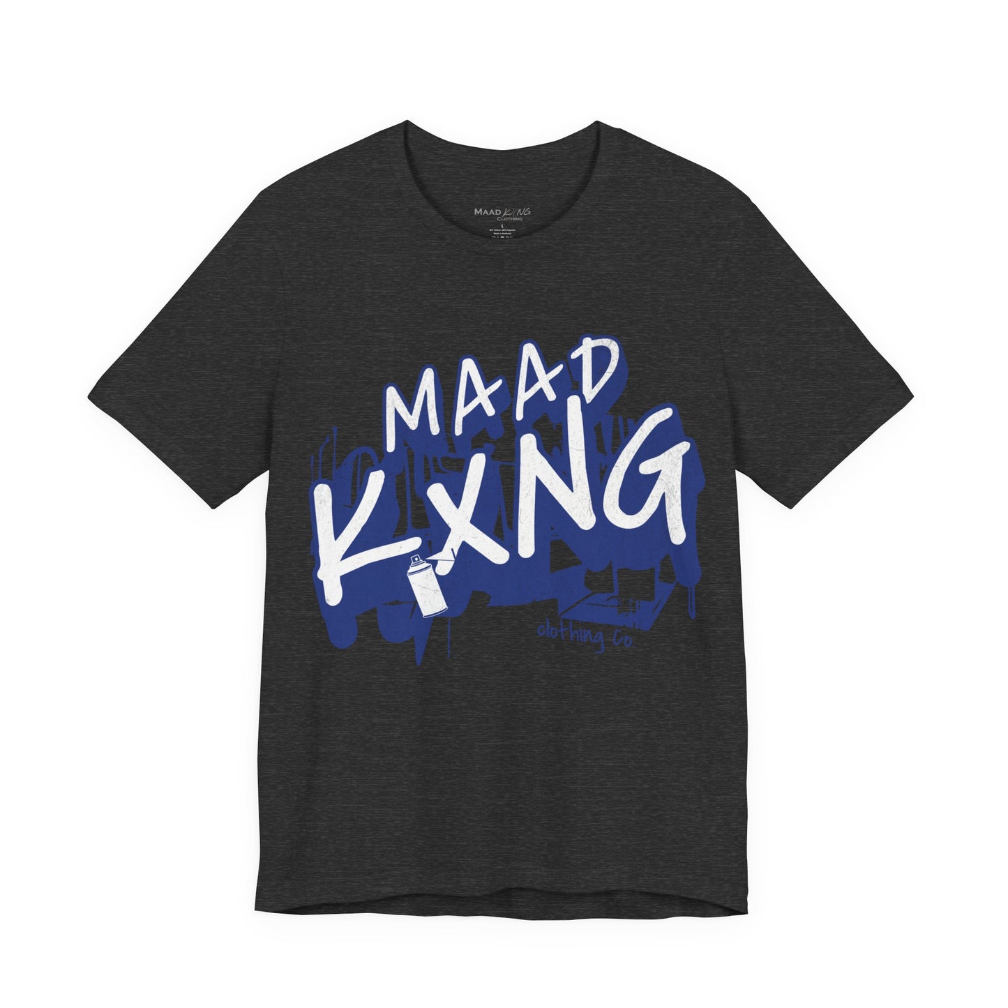 Graffiti "Maad Kxng" Graphic Tee — Urban Streetwear Drip