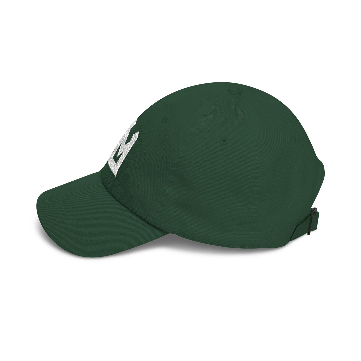 Dad Cap with White Crown Logo — Classic Baseball Hat for Men & Women