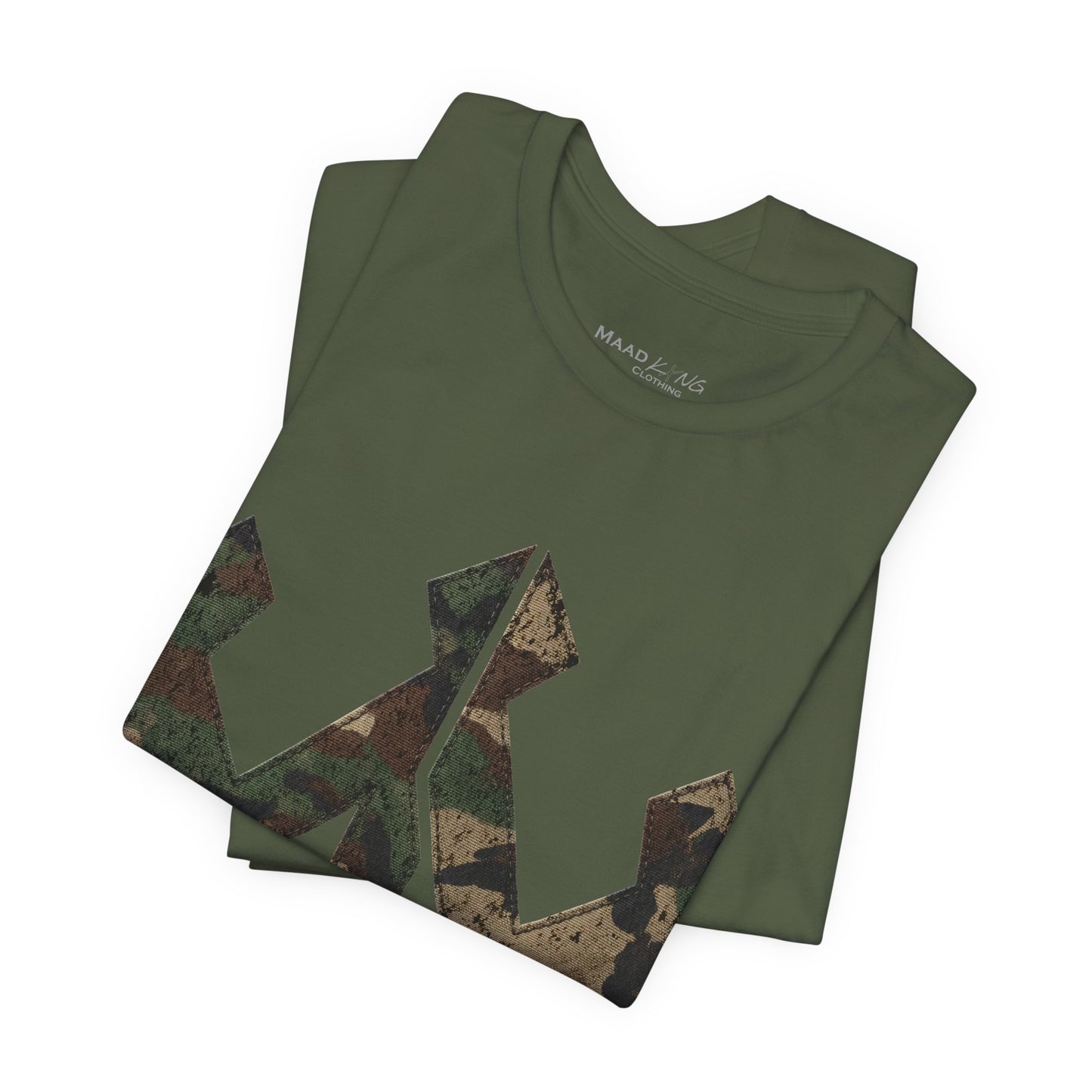 Camo Krown T‑Shirt — MAAD KXNG Graphic Tee