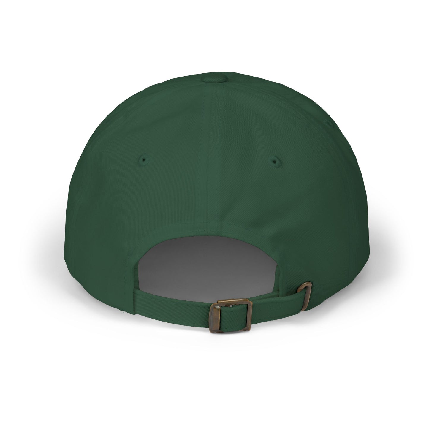 Dad Cap with White Crown Logo — Classic Baseball Hat for Men & Women