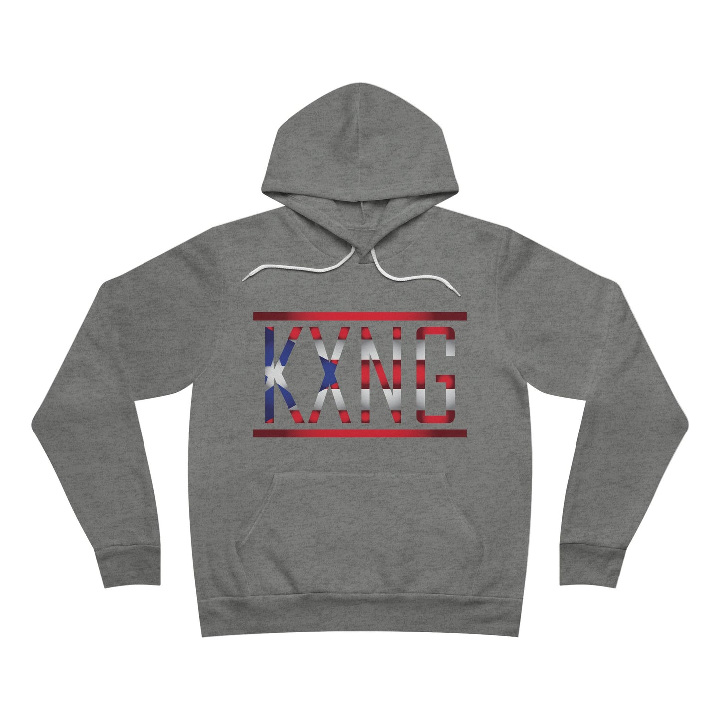 KXNG Puerto Rico Logo Hoodie — Streetwear Graphic Pullover