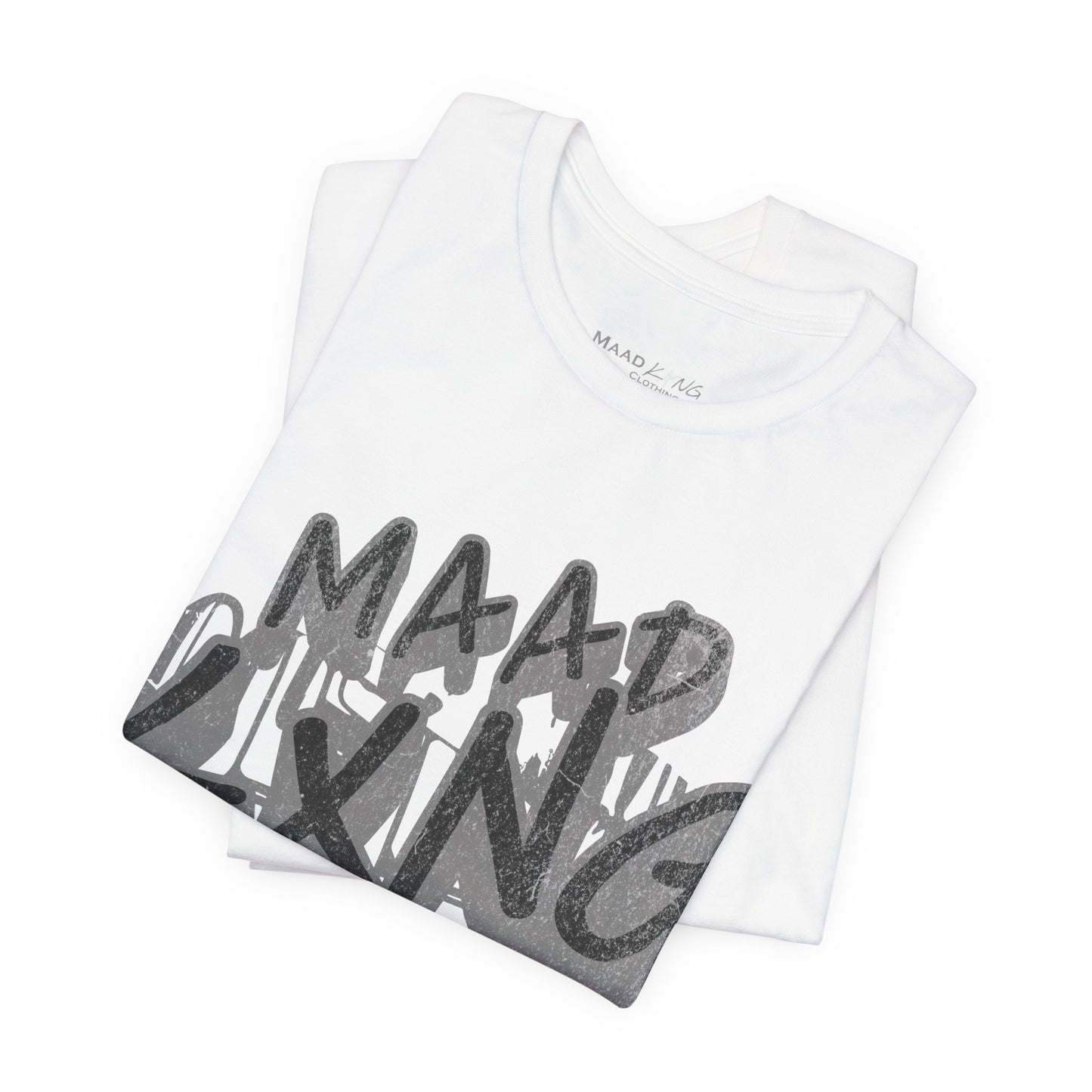 Graffiti "Maad Kxng" Graphic Tee — Urban Streetwear Drip