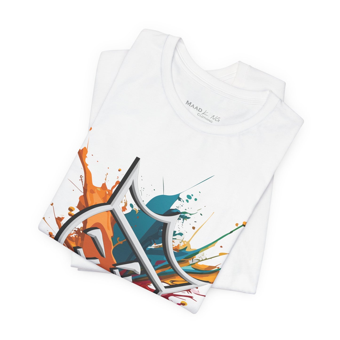 Maad Kxng - Splash Logo Graphic Shirt