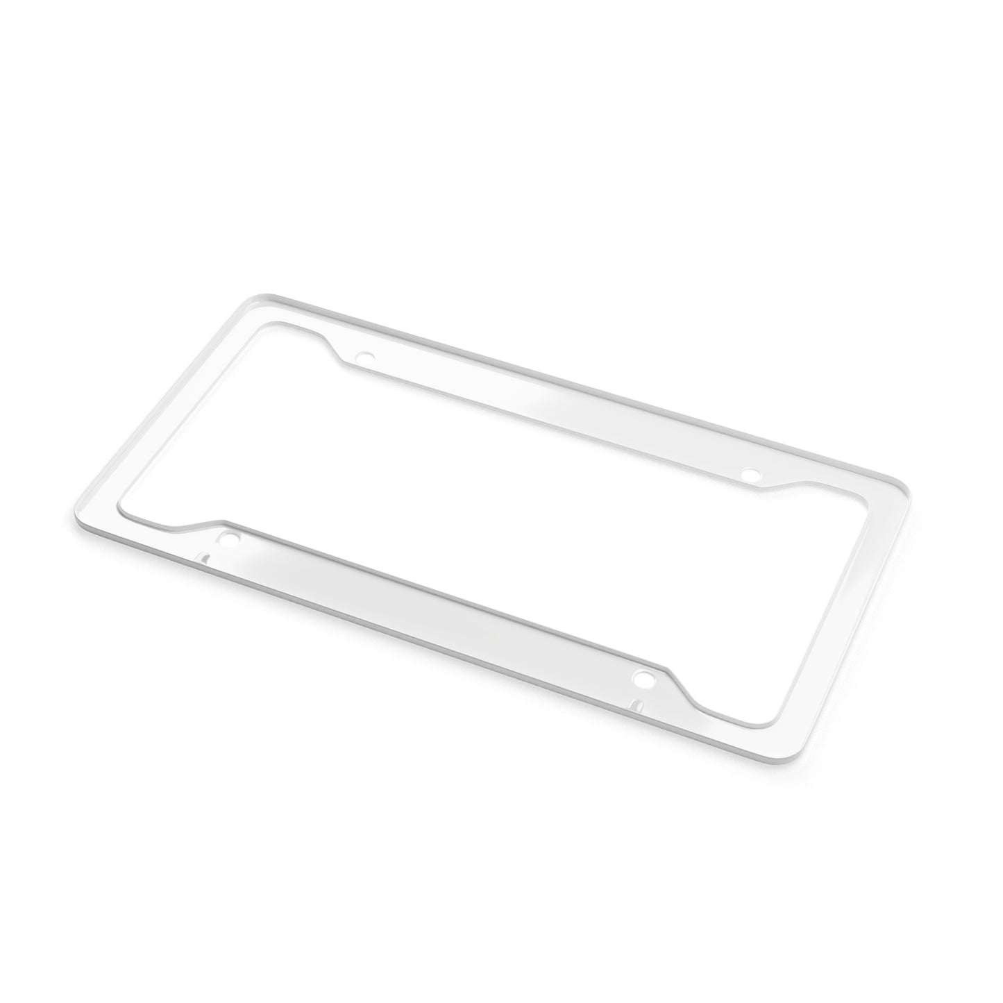 MAAD KXNG License Plate Frame – Black/White