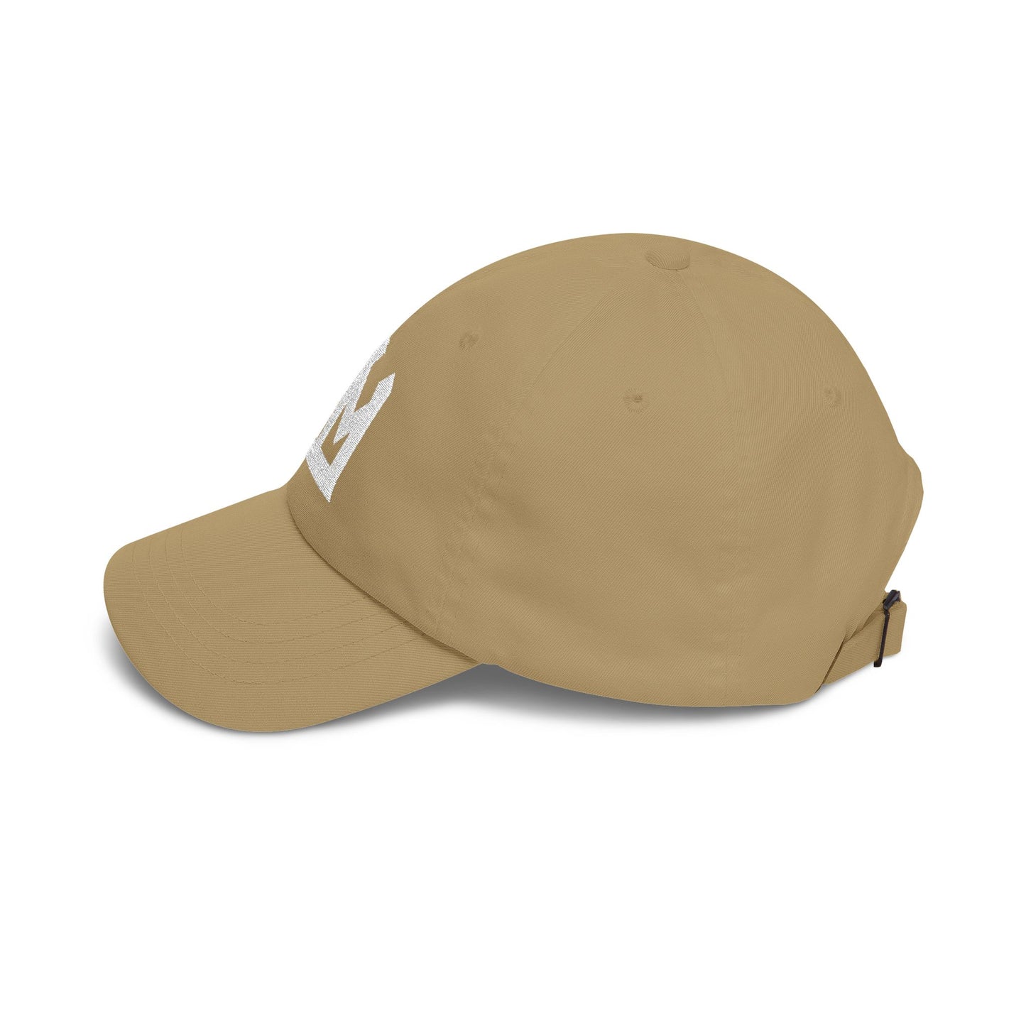 Dad Cap with White Crown Logo — Classic Baseball Hat for Men & Women