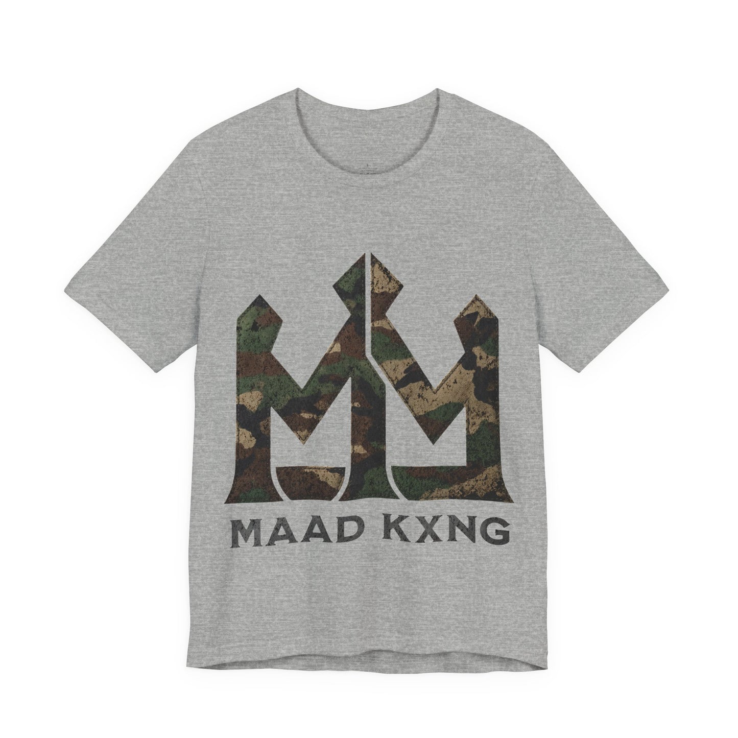 Camo Krown T‑Shirt — MAAD KXNG Graphic Tee