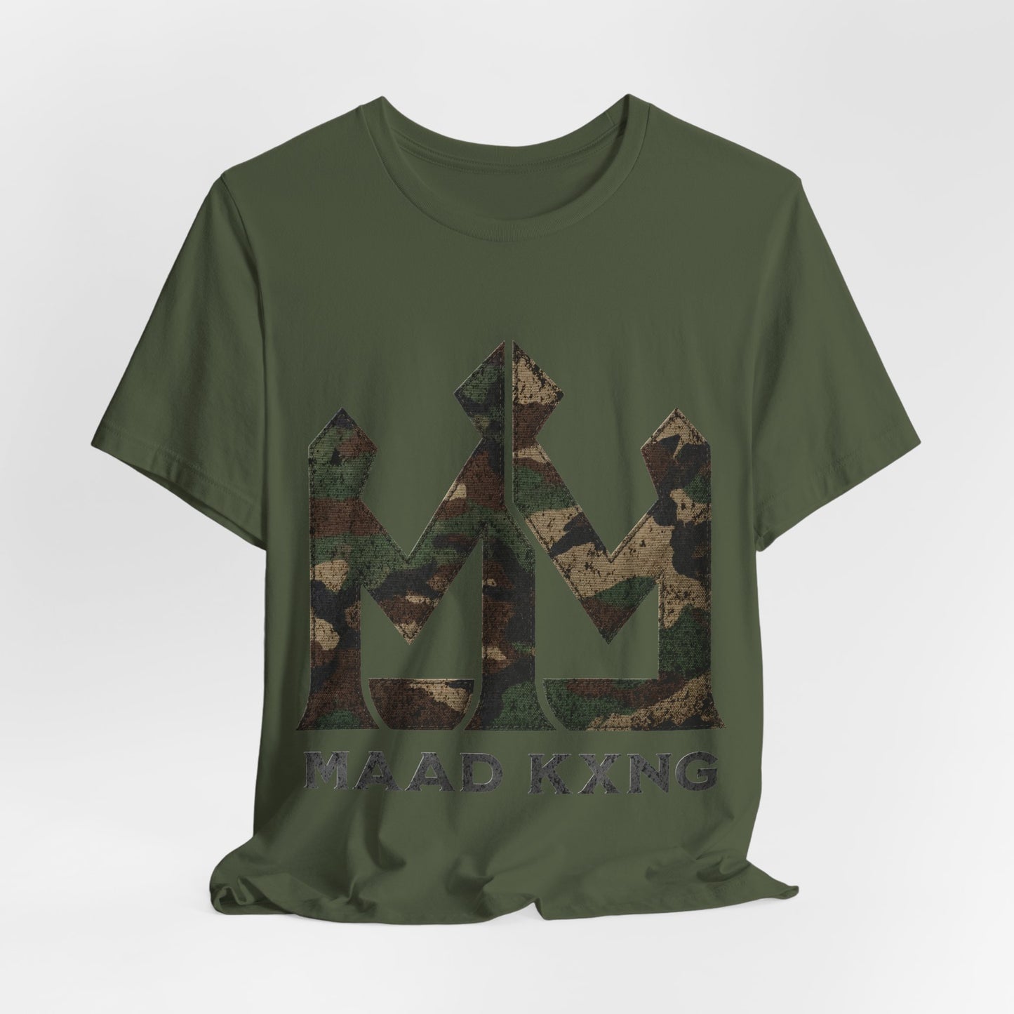 Camo Krown T‑Shirt — MAAD KXNG Graphic Tee