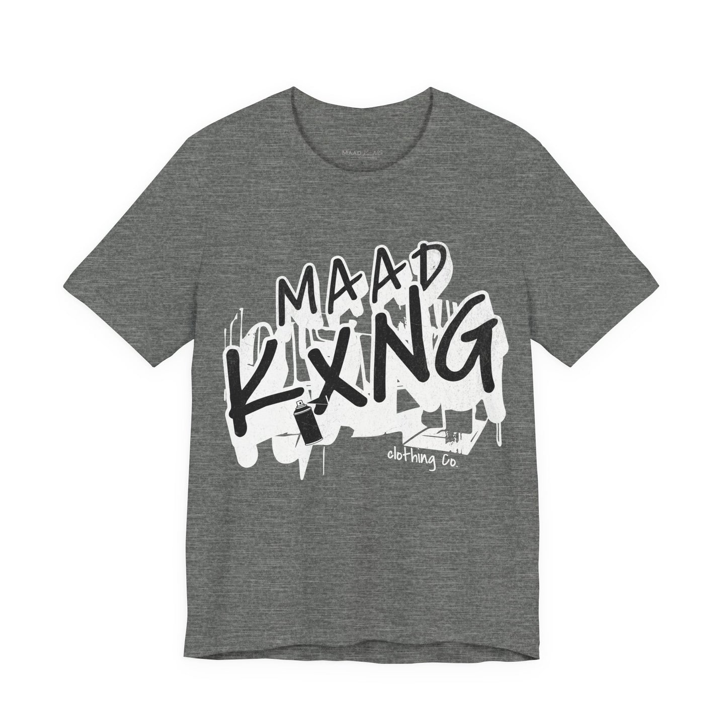 Graffiti "Maad Kxng" Graphic Tee — Urban Streetwear Drip