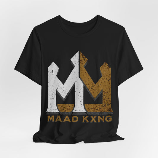 MAAD KXNG Distressed Logo T-Shirt